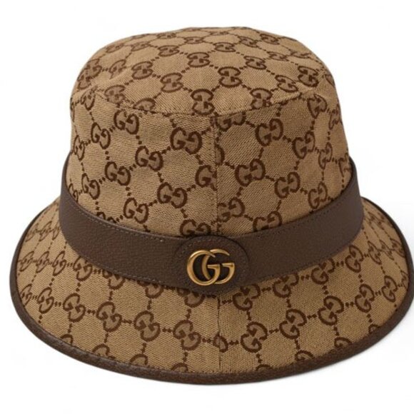 Gucci Hat GG Canvas Fedora Hat 4 Hg62 2564 M Size 58 cm main image 4